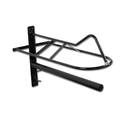 WALDHAUSEN - Porte selle mural inversé à visser avec Barre de Tapis 