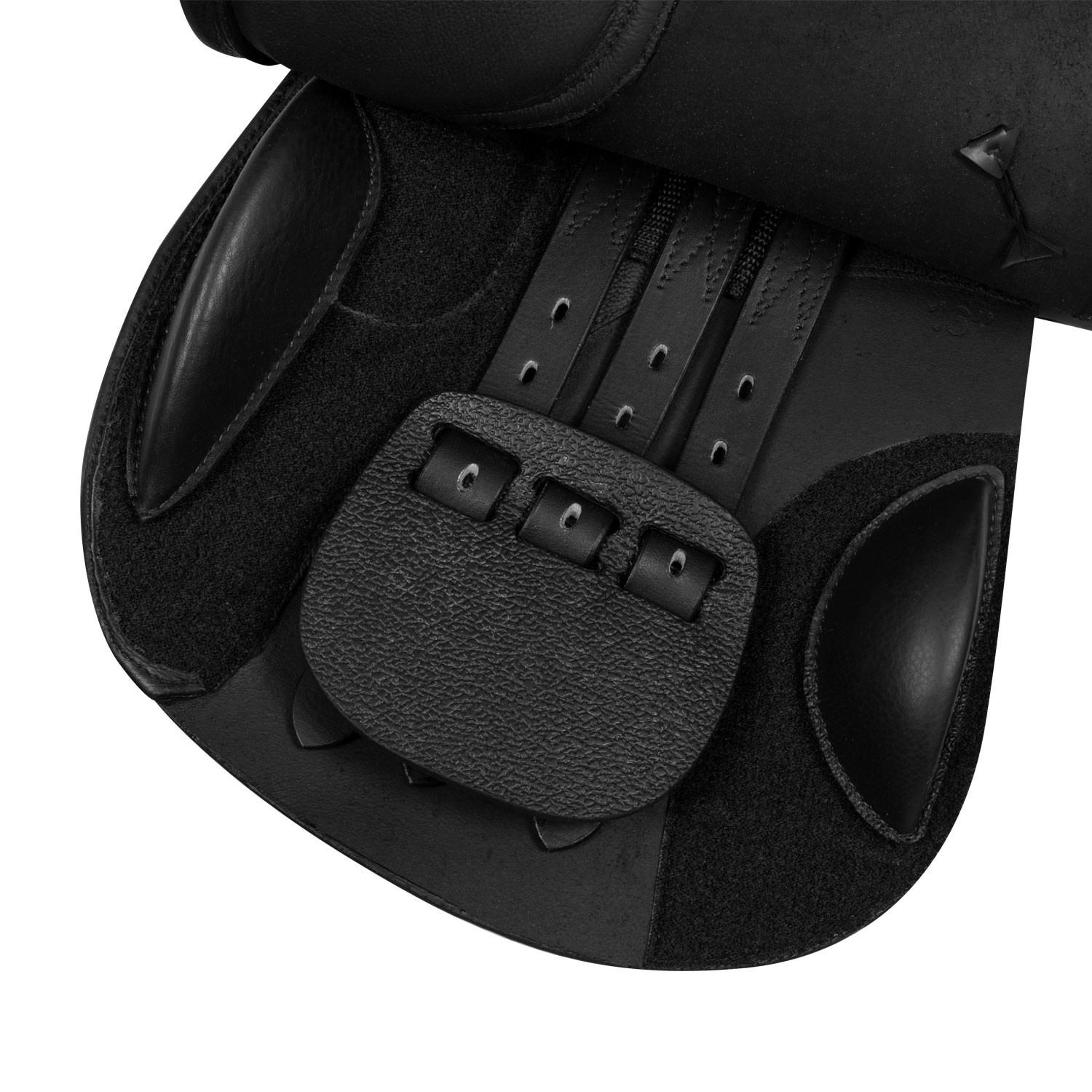 SUPREME - Selle Mixte en cuir siège Semi Creux BOSTON 4 arcades