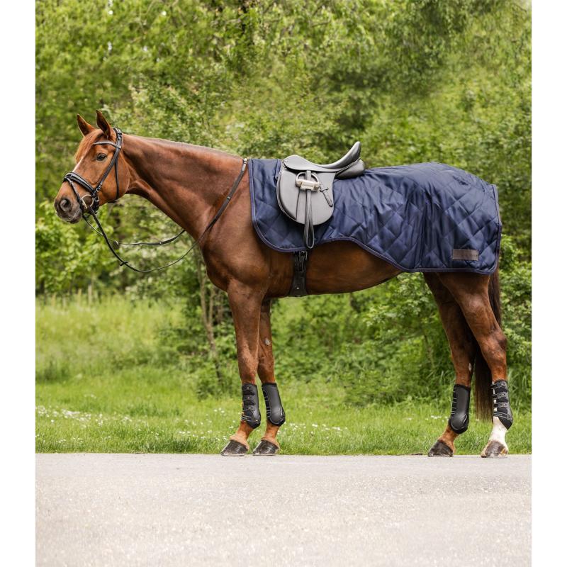 WALDHAUSEN - Couvre Reins doublé peau de lapin 50G EXCLUSIVE NOIR PONEY