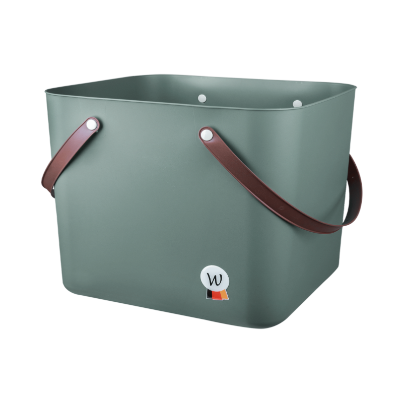 WALDHAUSEN - Boîte de pansage 40L adaptée au chariot, ECO VERT
