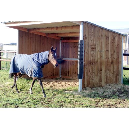 GRATT'O GRATTE - Grattoir caoutchouc mural chevaux à picots