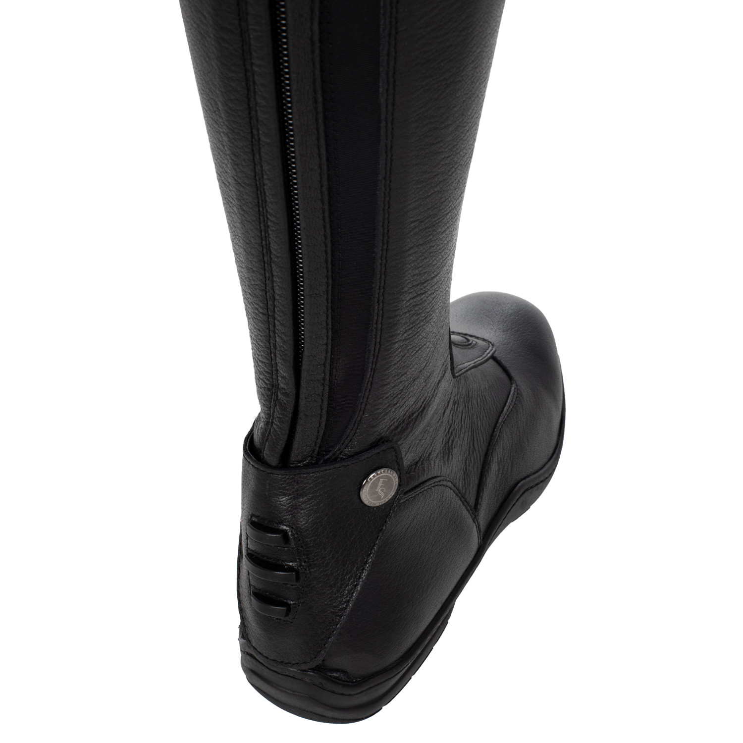 FRANCESCHINI - Bottes équitation en Cuir de buffle PERUGINO 35 FR SHORT