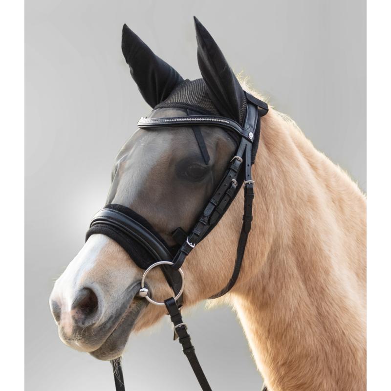 WALDHAUSEN - Masque Anti insectes pour Bridon RIDE PONEY