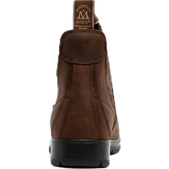 MOUNTAIN HORSE - Boots de Sécurité Cuir Huilé PROTECTIVE JOD Choisir une Taille NOIR