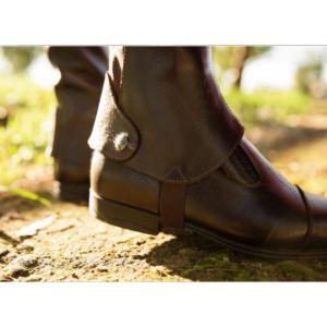 PARLANTI - Mini Chaps Lisses en Cuir Italien XS+