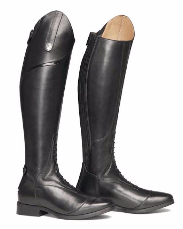MOUNTAIN HORSE - Bottes équitation Demi Mesure en Cuir Souple SOVEREIGN Choisir une Taille Short/Narrow (36 au 41)