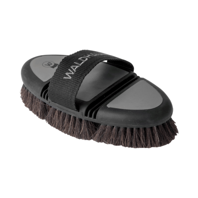 Brosse de Pansage en Crins de Cheval FLEX , WALDHAUSEN BLEU