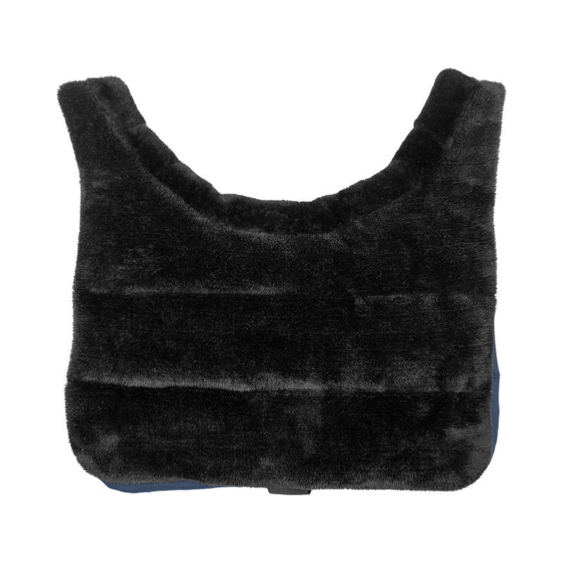WALDHAUSEN - bib protection de poitrail molletonnée pour couverture MARINE