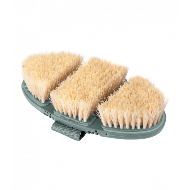 Brosse de Pansage à Chiendent Flexible FLEX, WALDHAUSEN NOIR