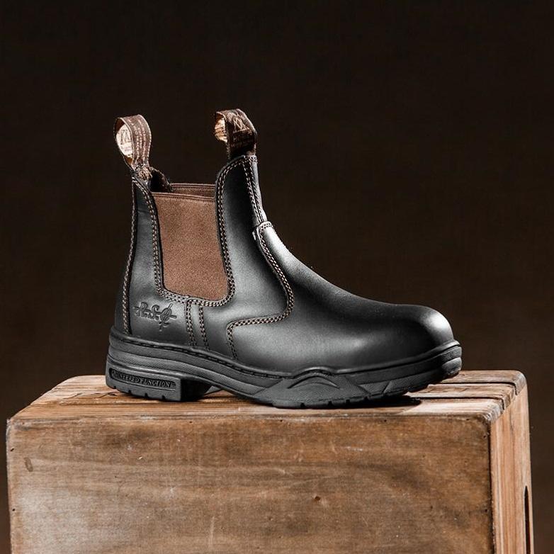 MOUNTAIN HORSE - Boots Sécurité à Coque Acier Groom et Cavalier EN 20345 POINTURE