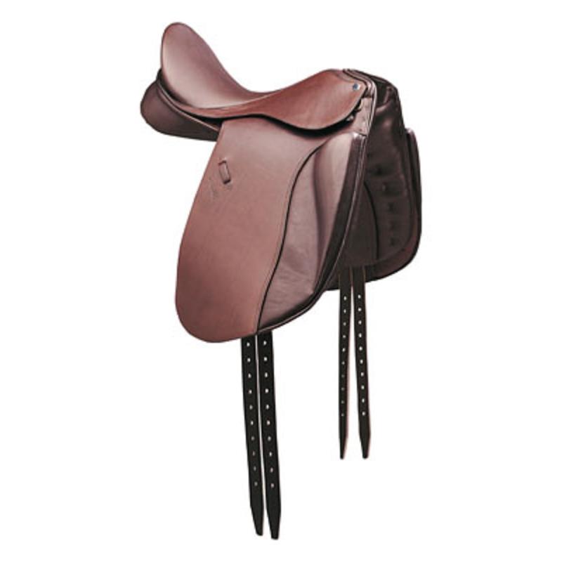 ZALDI - Selle Dressage  Semie Creuse NEW KENT sur mesure 15.5 pouces Petit