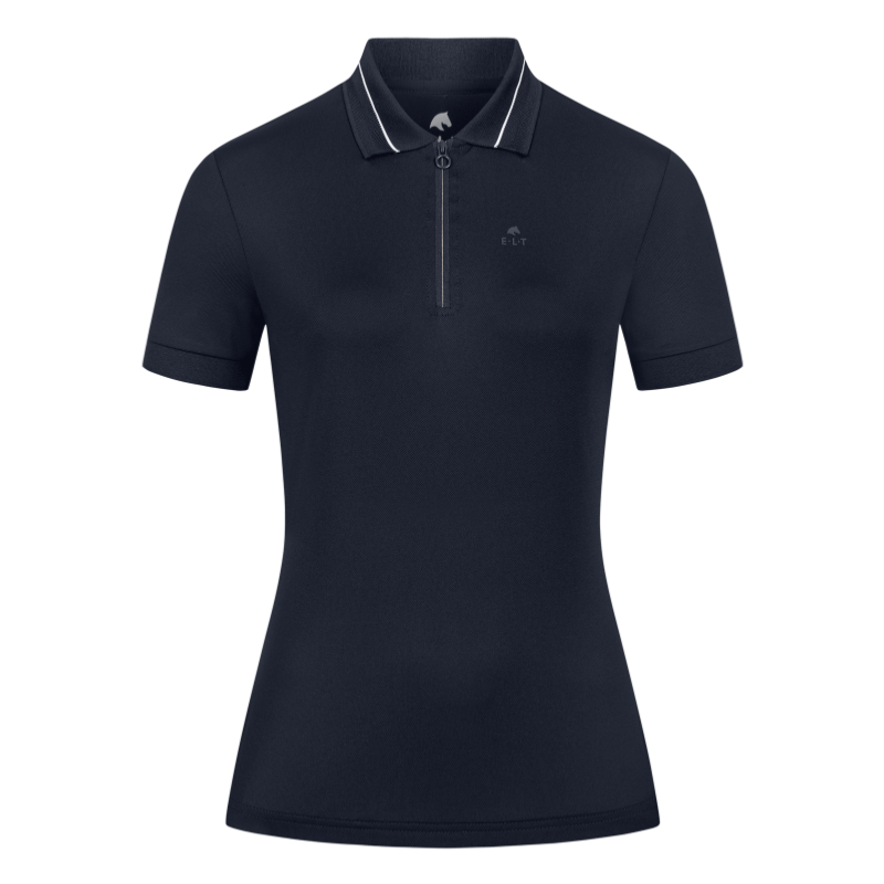 ELT - Polo respirant femme manches courtes col zippé PRAG XXS FEMME