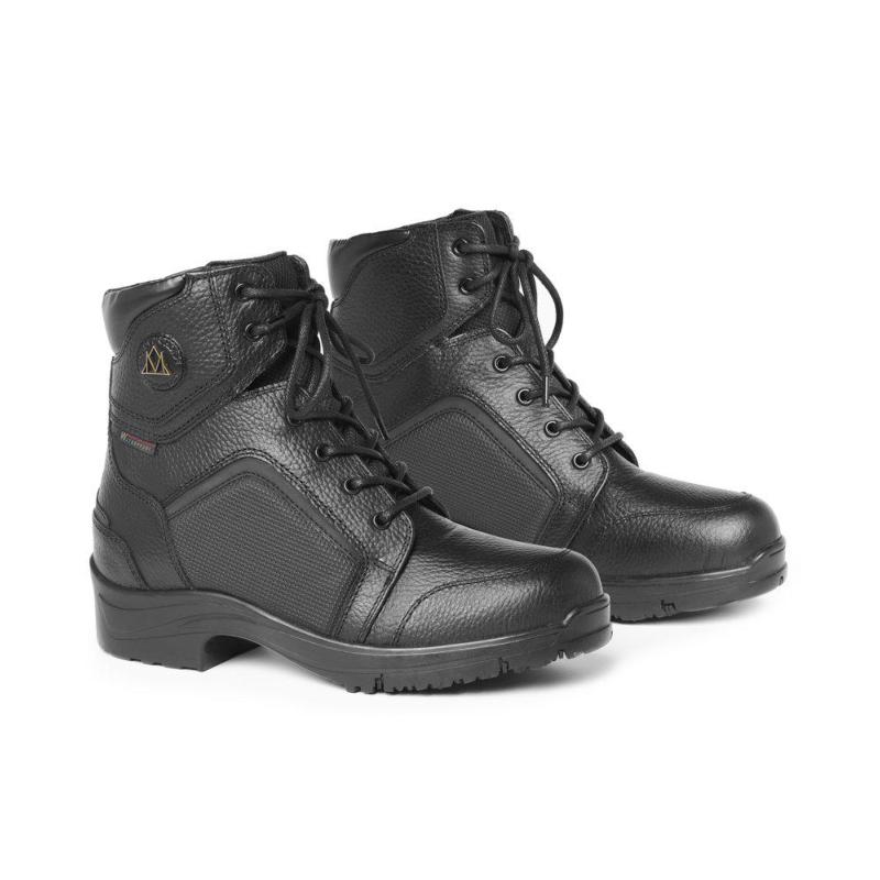 MOUNTAIN HORSE - Boots Hiver Etanche Cuir Zip ou Lacets ARCTICA 36 AU 43FR 36 FR NOIR à ZIP